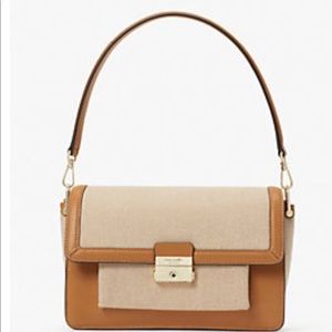 Kate Spade Voyage Canvas Medium Shoulder Bag